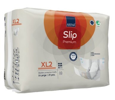 ABENA SLIP PREMIUM XL2 - 3400ML - ORANJE - KARTON