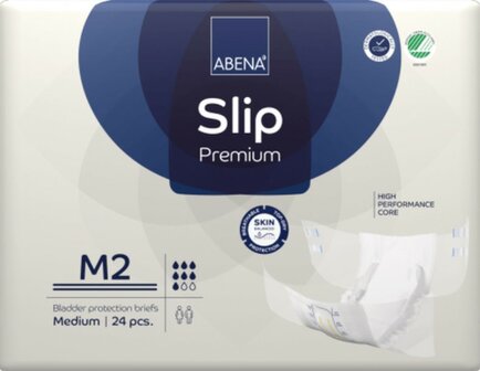 ABENA SLIP PREMIUM M2 - 2600ML - BLAUW - KARTON