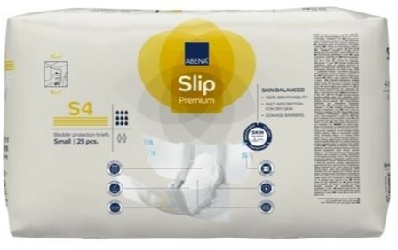 ABENA SLIP PREMIUM S4 - 2200ML - GEEL - KARTON