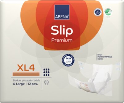 ABENA SLIP PREMIUM XL4 - 400ML - ORANJE