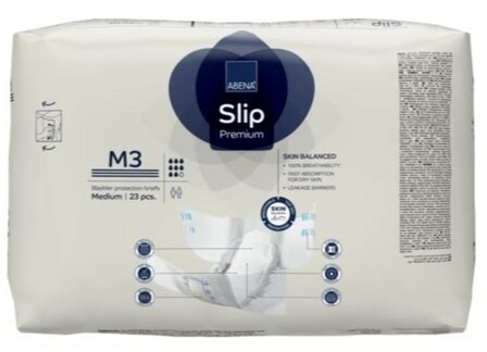 ABENA SLIP PREMIUM M3 - 3100ML - BLAUW