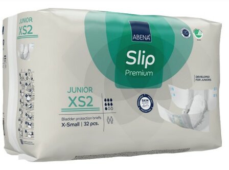 ABENA SLIP PREMIUM XS2 JUNIOR - 1500ML - TURKOIS - KARTON