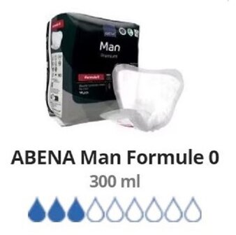 ABENA MAN FORMULA 0 PREMIUM PAK - 300 ML