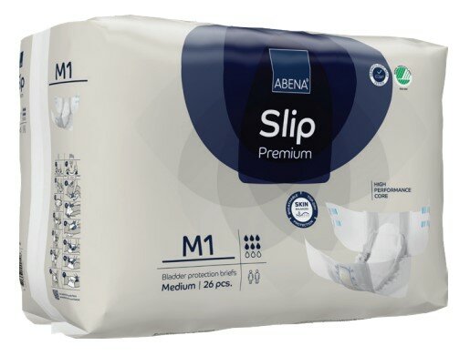 ABENA SLIP PREMIUM M1 - 2000ML - BLAUW - KARTON