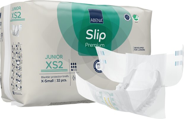 ABENA SLIP PREMIUM XS2 JUNIOR - 1500ML - TURKOIS - KARTON