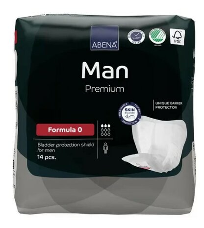 ABENA MAN FORMULA 0 KARTON - 300 ML