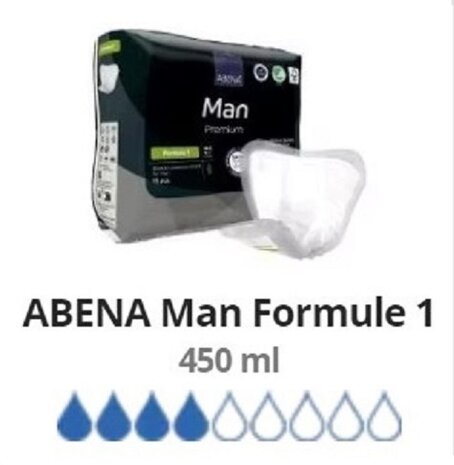 ABENA MAN FORMULA 1 PAK - 450 ML