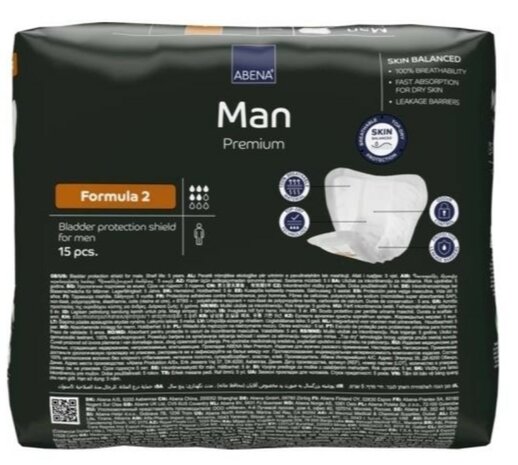 ABENA MAN FORMULA 2 PAK - 700 ML